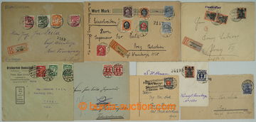 254054 - 1920-1925 SELECTION / 8 entires, mainly sent to Czechoslovak