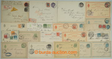 254061 - 1890-1920 [COLLECTIONS]  selection of 28 Us p.stat - postal 