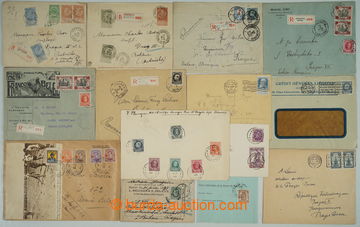 254100 - 1890-1945 [COLLECTIONS]  selection of 35 various entires, le