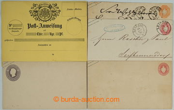 254127 - 1862-1867 comp. of 2 Us postal stationery covers, 1x issue C