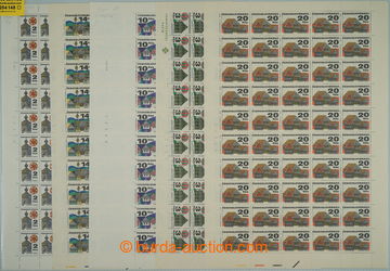 254148 - 1971-1972 ARCHOVINA / Pof.1877yb, 1883, 1965yb, 1966ya, 1967