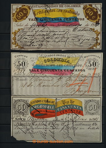 254157 - 1866-1890 [SBÍRKY]  sbírka 19ks celinových použitých i 