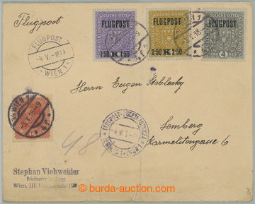 254215 - 1918 WIEN - LEMBERG / airmail letter sent from Vienna to Lvi