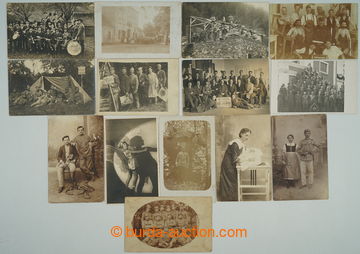 254253 - 1910-1930 AUTENTICKÉ PHOTO / comp. 14 pcs of photo postcard