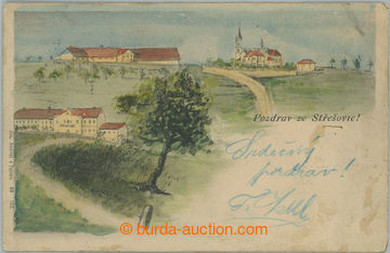 254289 - 1900 STŘEŠOVICE - general view, single-view, by hand color