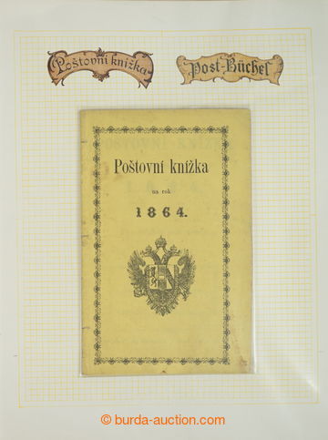 254351 - 1864-1918 EXPONÁT - POŠTOVNÍ KNÍŽKY / sbírka 78ks poš