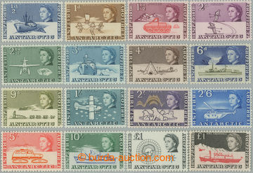 254528 - 1963-1969 SG.1-15a, Elizabeth II. - Motives ½d - £1; compl