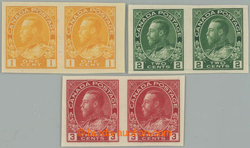 254557 - 1923-1924 SG.259-261, Jiří V. 1C-3C, kompletní sestava ne