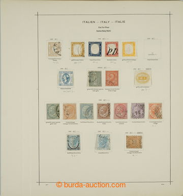 254581 - 1862-1935 [COLLECTIONS] fine used / mint collection on 28 pa