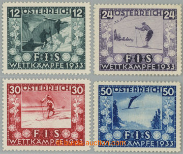 254749 - 1933 ANK.551-554, FIS I. 12gr-50gr; very fine, c.v.. 700€