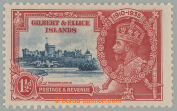 254772 - 1935 SG.37d, Jubilee George V. 1½P with plate variety - FLA