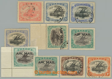 254783 - 1907-1929 SG.35a, 56a, 65, 85, 83, 112(2x), 113(2x); Lakatoi