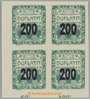 254791 - 1924 Pof.DL41, Výpotřební Ornament 200/500h zelená, doln