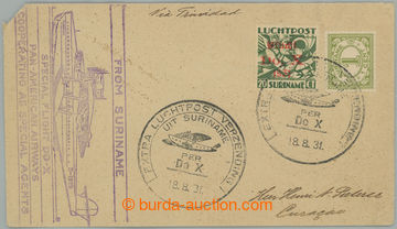 254846 - 1931 DORNIER DO-X / airmail letter sent to Curacao by flight