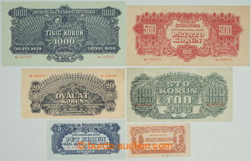 254994 - 1944 Ba.56-61, complete set 6 pcs of Moskevských orders, va