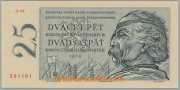 255002 - 1958 Ba.93, 25Kčs 1958, série S05; luxusní