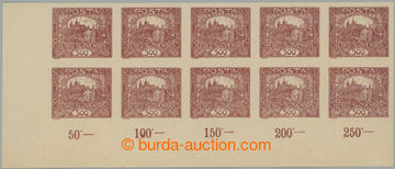 255112 -  Pof.25 joined frame types, 500h brown, L the bottom corner 