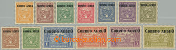 255171 - 1932 Mi.305-317, issue for SCADTA 5C - 5P with overprint COR