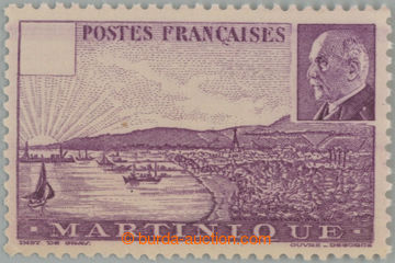 255305 - 1942 Yv.189a, Port with ships - Pétain with OMITTED FACE VA