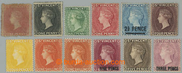 255349 - 1862- 1897 SG.5, 18, 42, 47-50, 56, 58, 58a, 60, 62, 63, nic