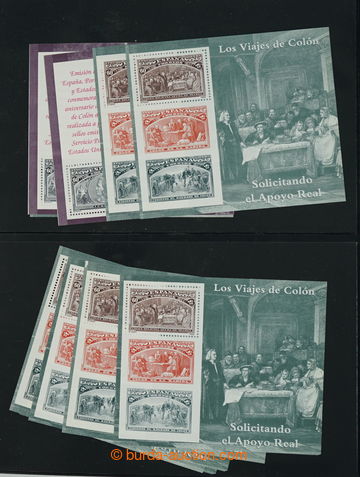 255394 - 1966-2004 [COLLECTIONS]  over 500 miniature sheets especiall