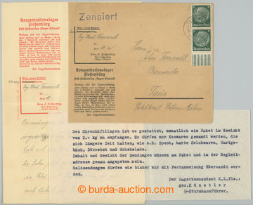 255401 - 1940 C.C. FLOSSENBÜRG / RESISTANCE - JAN SMUDEK pre-printed