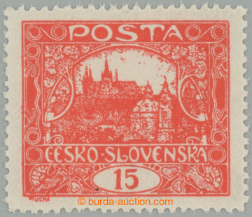 255429 -  Pof.7Ad, 15h vermilion with comb perforation 13¾ : 13½, p