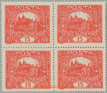 255434 -  Pof.7Ad, 15h vermilion with comb perforation 13¾ : 13½, b