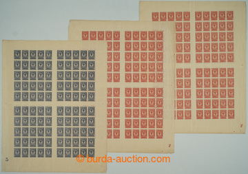 255475 - 1908-1918 [COLLECTIONS]  COUNTER SHEETS / selection of 12 co