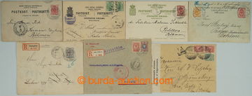 255558 - 1897-1901 3 letters, from that 2x as Registered, supplemente