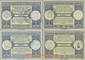 255625 - 1939-1940 CMO1, CMO2, CMO4, four international odpovědky 3.