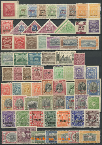 255632 - 1937-1950 SELECTION / stamps also sets on stock-sheet A4 two