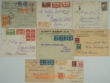 255674 - 1925-1938 SESTAVA / 7 dopisů zaslaných do ČSR, z toho 3x 