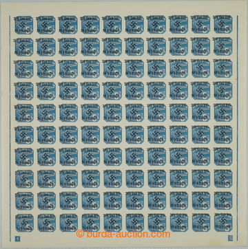 255698 - 1938 RUMBURG / ARCHOVINA / Mi.25, Novinové 50/5h světle mo