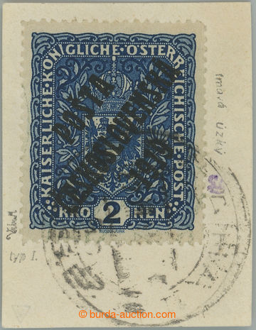 255749 -  Pof.48a I PLATE PROOF, Coat of arms 2 Koruna dark blue, hig