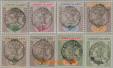 255799 - 1897 SG.9-16, Victoria Diamond Jubilee ½P - 5Sh; complete s