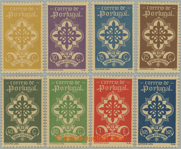 255831 - 1940 Mi.606-613, Portugalské legie 5C - 1.75E; kompletní b