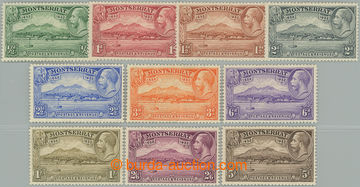 255843 - 1932 SG.84-93, Jiří V. - 300 let osídlení ½P - 5Sh; kom