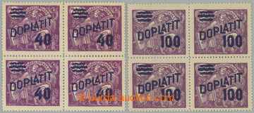 255954 - 1926 Pof.DL43A, DL47A, Postage Due - overprint issue Agricul