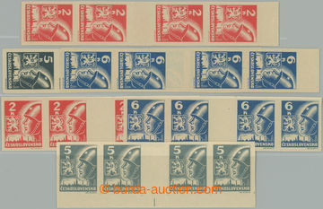 255979 -  MEZIARŠÍ / Pof.354-356Mv(4), Ms(4), 2K-6K, selection of v