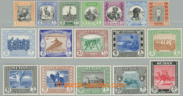 256060 - 1921-1961 SG.123-139, Motives 1mill - 50Pia; complete set, m