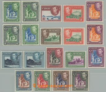 256077 - 1949-1952 SG.164-177, Jiří VI. - Motivy 1c - $4.80; komple