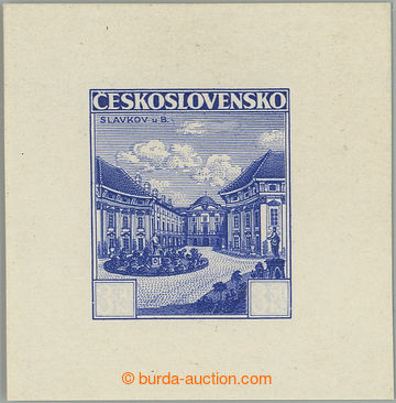 256147 - 1936 ZT  Pof.310, Slavkov 3,50Kč, zkusmý tisk - otisk neho