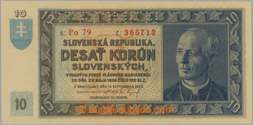 256192 - 1939 Ba.46b, 10Ks 1939, série Po 79, perforace SPECIMEN nah