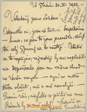 256239 - 1923 DESTINNOVÁ Emma (1878–1930) (Emilie Kittlová), svě