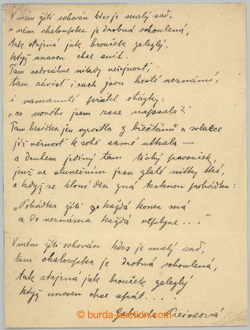 256271 -  PREISSOVÁ Gabriela, pseudonym Matylda Dumontová (1862–1