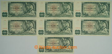 256282 - 1961 Ba.98b3, 98c, 100Kčs 1961, the first issue., comp. 7 p