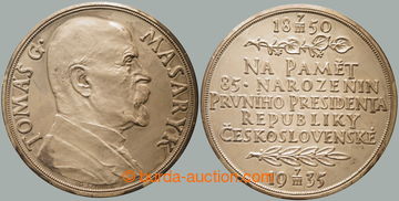 256432 - 1935 ŠPANIEL Otakar (1881-1955), Ag medaile 85. narozeniny 