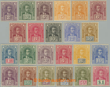 256611 - 1922-1928 SG.63-71, 76-90, 2 kompletní série Brooke New Co