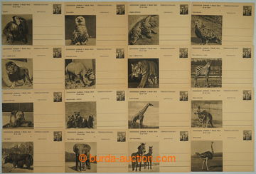 256699 - 1956 CDV130/1-16, 25 years Zoo Prague, favourite complete se